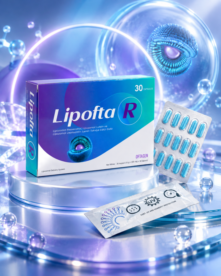 Lipofta R 30 Kapsül Multi Lipozomal Vitamin Kompleks Resveratrol, Koenzim Q10, Balık Yağları
